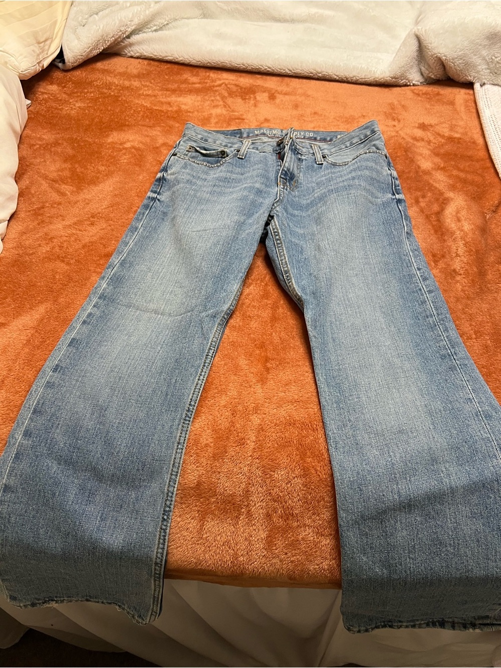 Mossimo Supply Co. Men's Slim Straight Light Blue Jeans